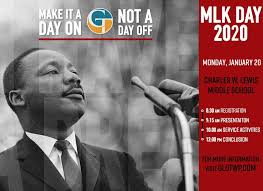 It has been a federal holiday since 1986. Gloucester Township S Dr Martin Luther King Jr Day Of Service 2020