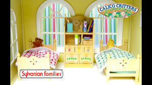 The bedroom & vanity set is a perfect furniture set to add to your calico critters house. Sylvanian Families Calico Critters Children S Bedroom Set Unboxing And Setup Kids Toys Youtube