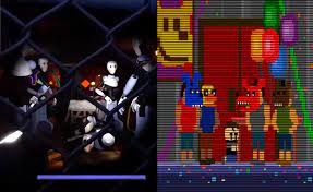 The 4 S.T.A.F.F bots gathering around 1 broken S.T.A.F.F bot, reminds me of  FNaF 4 ending. : r/fivenightsatfreddys