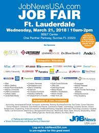 Jobnewsusa Com South Florida Job Fair Jobs In Florida Job Fair Florida