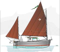 He pointed the bow of the boat toward the finish line Lit L Coot 18 Bilge Keel Devlin Designing Boat Builders Boat Power Boats Small Sailboats