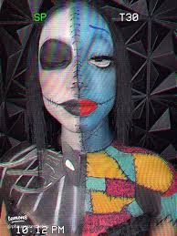 Meeting Jack & Sally at Mickey's Not So Scary Halloween Party