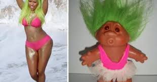 Blac Chyna Monster Nicki Minaj Pin On Funny Stuff