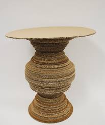 Having all the packing boxes lying around i thought why not i use these cardboard to make a table? Cardboard Table Soch Il