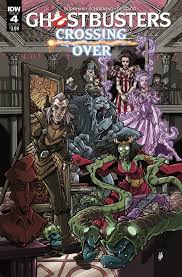 Ghostbusters Crossing Over 4 Cover B Nm 2018 Idw Ghostbusters Extreme Ghostbusters Ghostbusters Game