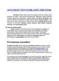 Maybe you would like to learn more about one of these? Ancaman Militer Dan Ancaman Strategis