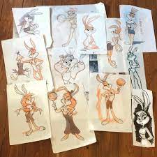 Pinterest | Looney tunes show, Concept art, Bunny drawing