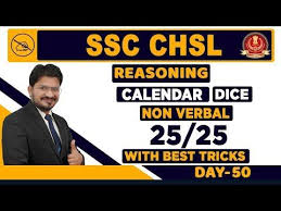 Calendar Dice Nonverbal Reasoning By Atul Mahendras Ssc Chsl 2 30 Pm Youtube In 2020 Youtube Traffic Mock Test Idioms And Phrases