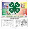 Coloring pages for kids coloring sheets coloring books free coloring 4 h clover four leaf clover 4 h club 4 leaves st paddys day. 1