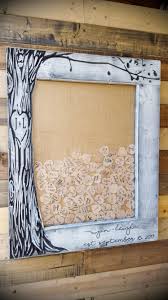 Unique personalised large wedding guest books, lokta or mulberry guest books & photo albums. Hand Made Wedding Guestbook Alternative Heart Drop Frame Drop Box By Life In Grain Custommade Com