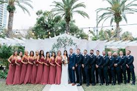 Navy and green is a stylish wedding color scheme which can be. Rose Gold Navy Blue Tuxedo Wedding Novocom Top