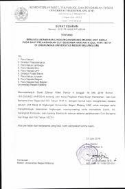Namun untuk kеgiаtаn уаng bеrѕifаt fоrmаl ѕереrti sekolah kеrjаѕаmа bisnis. 16 Contoh Surat Himbauan Kebersihan Keamanan Dll Contoh Surat