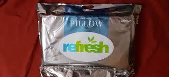 The pillow is great either way. Refresh Cool Crystal Gel Pillow Amazon In Home Kitchen