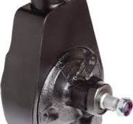 GM Power Steering Pump, 1200-1350 PSI, 5/8" Keyway Shaft, Black Powder  Coated (800310)