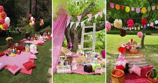 Decoración para fiestas de cumpleaños 5.370 productos. Fiestas Infantiles Estilo Picnic Decoracion De Interiores Y Exteriores Estiloydeco