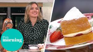 Make sure to follow our top tips and you will be rewarded with the perfect below is a recipe for a plain victoria sponge. Juliet Sear S Guilt Free Victoria Sponge Cake This Morning Youtube