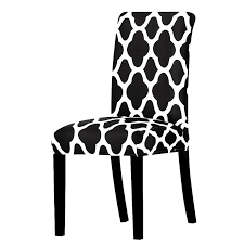 all black color design chair cover washable removable big elastic seat covers stretch slipcovers used for banquet hotel dining chair covers dining chairs chair