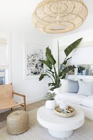 Beach boho living room ideas. Upscale Coastal Bungalow Surf Style Beach House Beach Houses Beach House Living Room Beach Living Room Boho Living Room