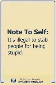 Top 14 Funny Quotes From Bizwaremagic Funny Quotes Stupid People Quotes One Liner Quotes