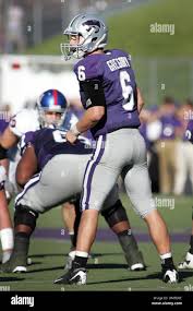 State quarterback grant gregory looks hi-res stock photography and images