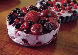 Raw Vegan Cake With Forest Fruits And Agar Agar Raw Vegan Cake Desserts Cheesecake