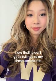 Excited for University Life: Full Ride to Dream School