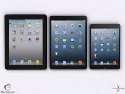 Size Comparison Of Ipad 4 Ipad Mini Iphone 5 And Upcoming Ipad 5 Mac Rumors Ipad Mini Ipad 5 Ipad