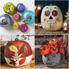 If you plan to make a no carve halloween pumpkin this year , you'll love these unique pumpkin. Painted Pumpkins That Will Rock Your Autumn Mod Podge Rocks