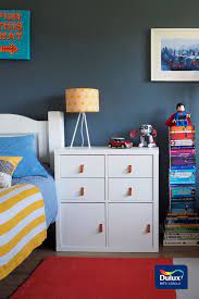 Striking Blue Shades Created The Ultimate Kids Bedroom For Young George By Seasons In Colour Blue Bedroom Furniture Boys Bedroom Colors Boys Bedroom Decor