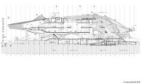 Musee Des Confluences Coop Himmelb L Au Arch2o Com Architectural Section Construction Details Architecture Typology Architecture