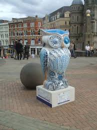 New Street Flyer Owl 54 Birmingham City Centre City Art Birmingham City Centre