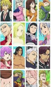 The Seven Deadly Sins Anime Characters And Their Sins Why Couldn T They Put Helbram In His Fairy Form Seven Deadly Sins Anime Seven Deady Sins Seven Deadly Sins