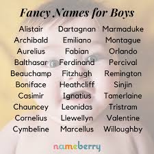 100 Fancy Boy Names Names Name Inspiration Fantasy Character Names