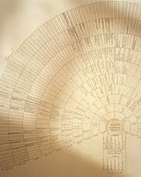 Genealogy Fan Chart Martha Stewart Make A Family Tree