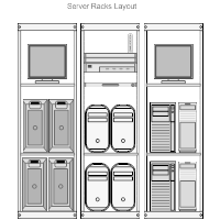 Most of the time, the best direction for layout boards is across the van. Rack Diagram Templates