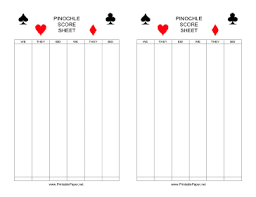 This Score Pad Makes It Easy To Keep Track Of Scores For The