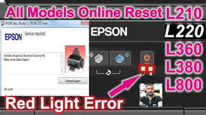 After clicking the adjprog file in the epson l380 resetter folder, a new window will appear. Epson L220 L360 L380 Service Required Solution Red Light Blinking Solution Epson L380 Reset Tool Youtube