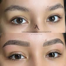 Sobrancelhas alinhadas a encorpadas temos com a técnica de fio a fio  realista. ✨ Nosso espaço está localizado na zona norte de São Paulo:  Avenida Imirim 4435, Térreo Agendamentos para cursos e