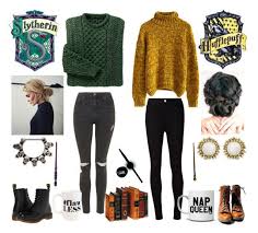 Set Not Found Harry Potter Outfits Hufflepuff Outfit Slytherin Fashion