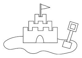 Simply download pdf file with forest animals worksheets and you are ready to play. Coloring Page Sandcastle Free Printable Coloring Pages Img 19257