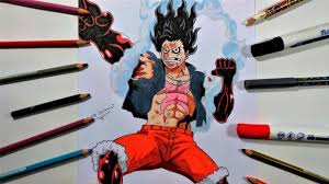 This gear was first seen during the fight with blueno. Dibujando A Luffy Gear 4 Snakeman Tranformacion Anime One Piece Capitulo 870 Dubai Khalifa
