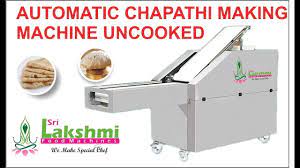 Automatic Chapati Making Machine Uncooked Youtube