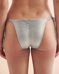 PQ Swim Mermaid Mila Macramé Side Tie Bikini Bottom - Mermaid | Bikini  Village