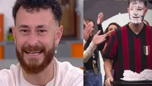 Apresentador da Globo sofre reação alérgica após torta na cara em programa 