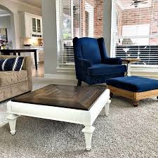 I also painted a few other furniture pieces black. Blue And Copper Chalk Paint Diy Furniture Makeover Abbotts At Home
