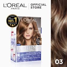 Excellence Fashion Ultra Lights Hair Color 03 Ash Brown Worlds No 1 By Loreal Paris W Protective Serum Conditioner 12 12 Sale