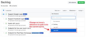 Sprint Planning With Github Issues