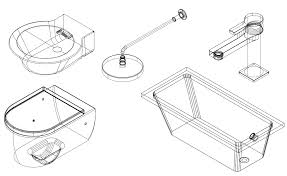 Check spelling or type a new query. Sinks Toilets Shower Heads And Faucets Downloadable Bathroom Cad Blocks Archdaily