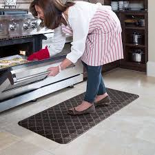 Newlife By Gelpro Designer Comfort Kitchen Floor Mat 20x48 Lattice Java Walmart Com In 2020 Kitchen Mats Floor Kitchen Flooring Modern Kitchen Flooring