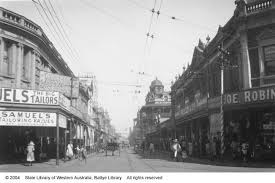 High Street Fremantle Looking West 1924 Fremantle Perth Western Australia Western Australia
